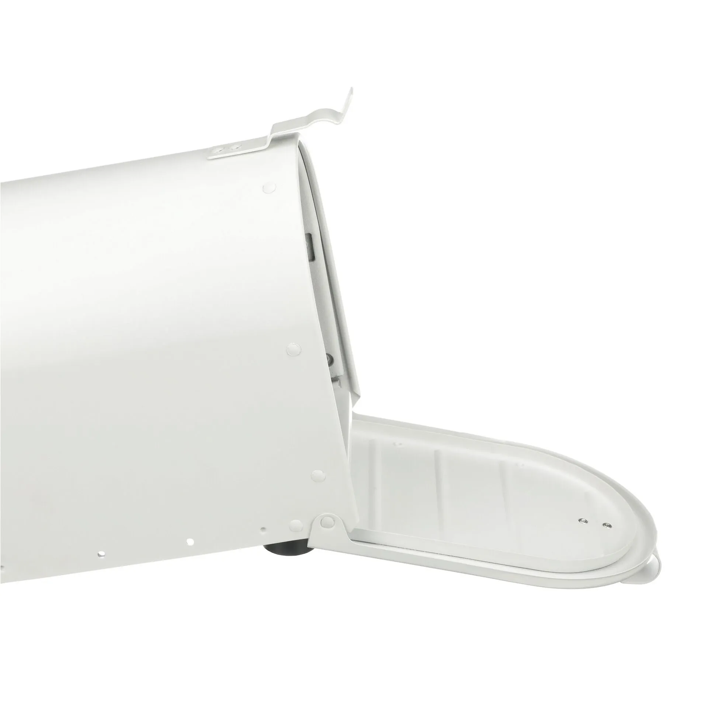 Amerikaanse brievenbus / US mailbox Admiral Wit Aluminium